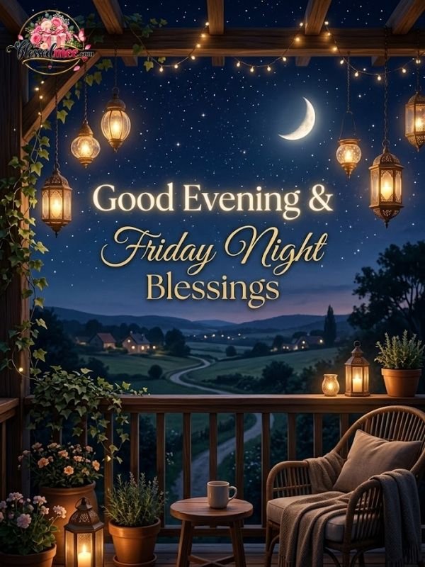 Good evening and Friday night blessings