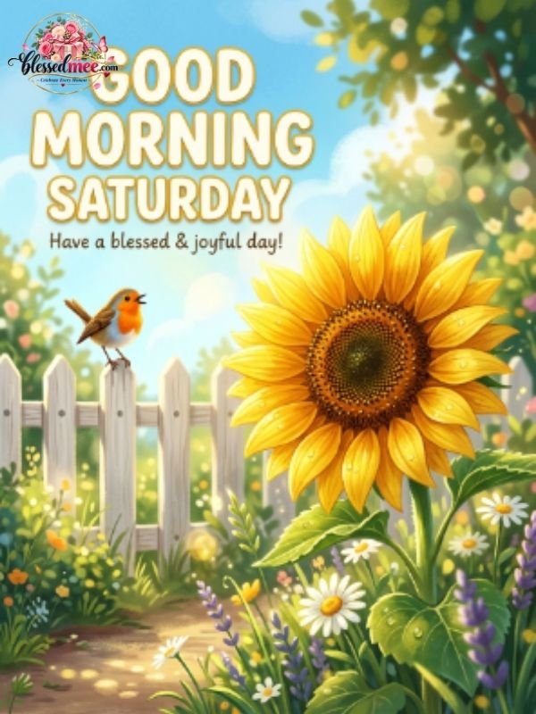 Good morning Saturday blessings