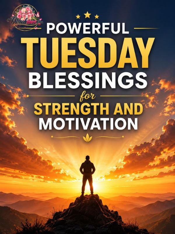 Powerful Tuesday Blessings for Strength and Motivation