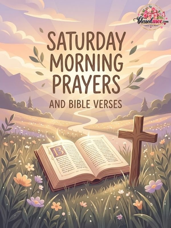 Saturday morning prayers and Bible verses