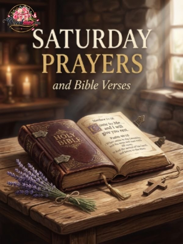 Saturday prayers and Bible verses