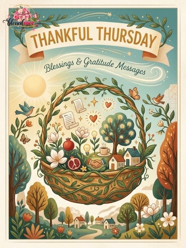 Thankful Thursday blessings and gratitude messages