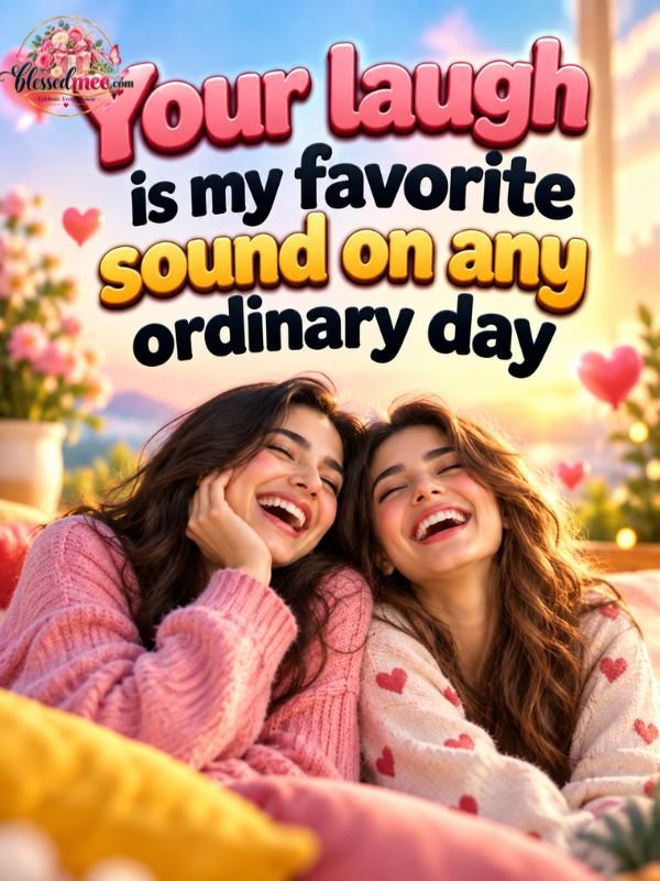 A friend who makes you laugh is a friend worth keeping