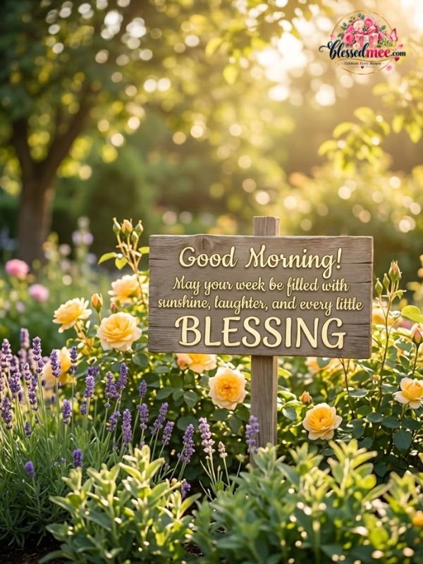 Good morning! May your Saturday be wrapped in sunshine, laughter, and every little blessing you deserve
