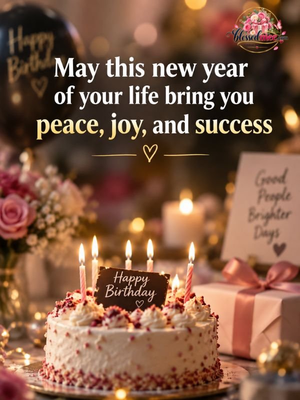 May this new year of your life bring you peace, joy, and success