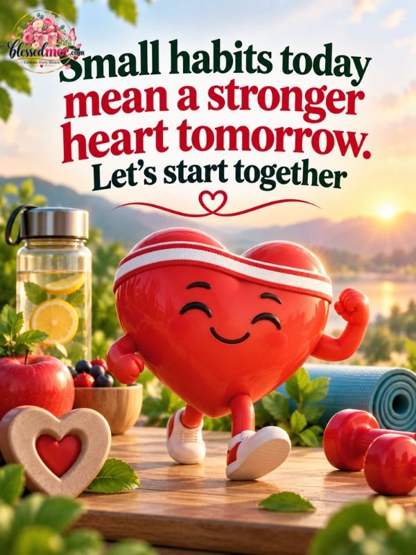 Small habits today mean a stronger heart tomorrow