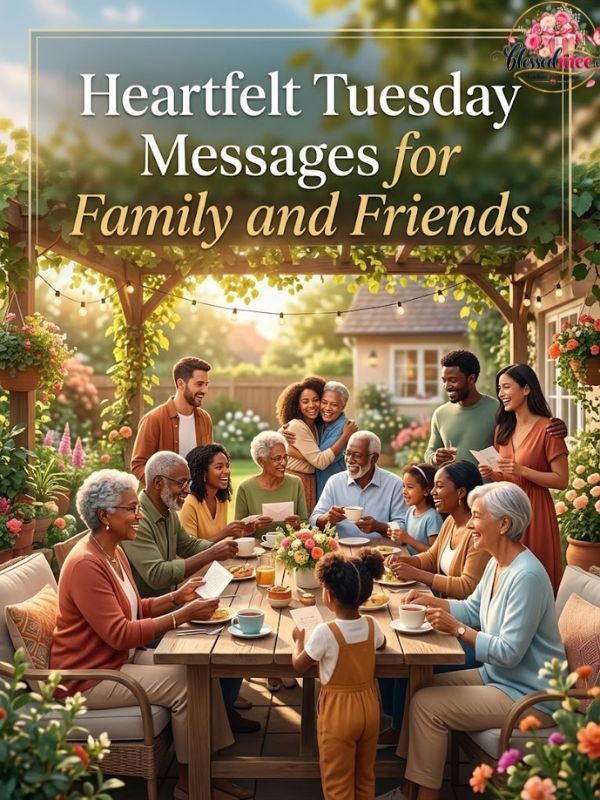 Heartfelt Tuesday Messages for Family and Friends
