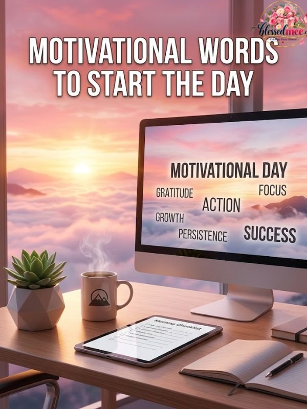 Motivational Words to Start The Day