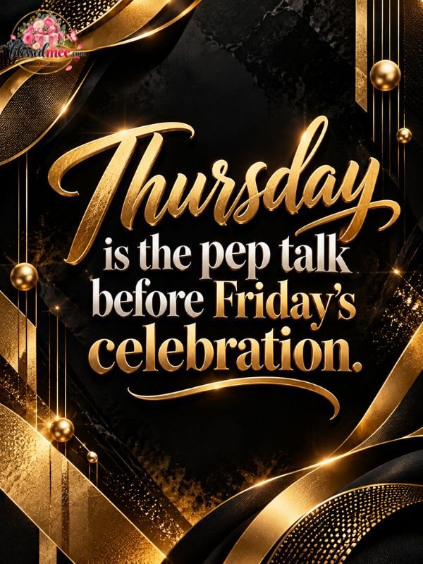 thursday-is-the-pep-talk-before-fridays-celebration