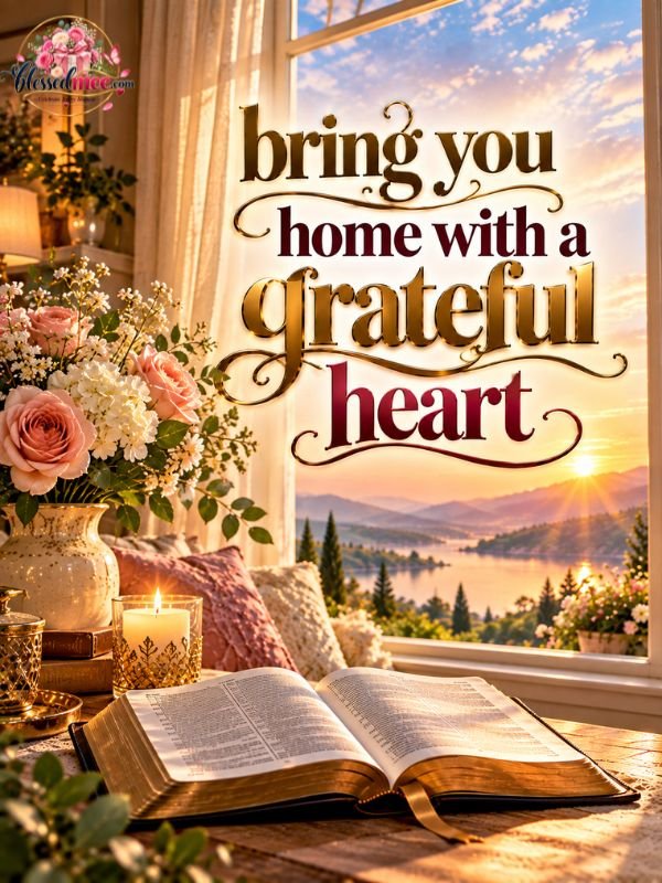 bring you home with a grateful heart