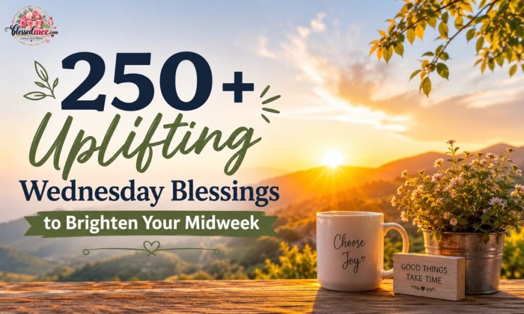 250+ Uplifting Wednesday Blessings to Brighten Your Midweek