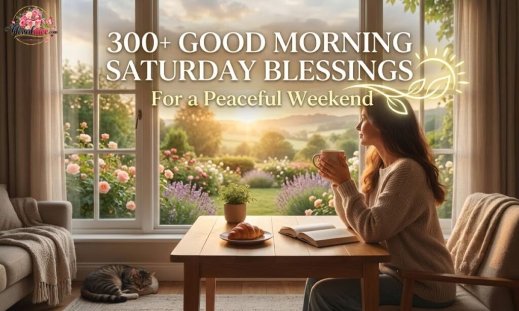 300+ Good morning Saturday blessings for a peaceful weekend 