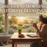 300+ Good morning Saturday blessings for a peaceful weekend 